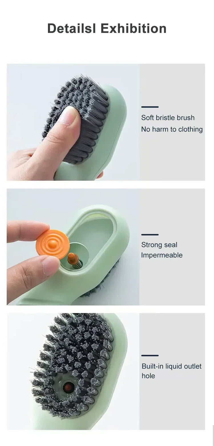 Brosse de nettoyage à réservoir